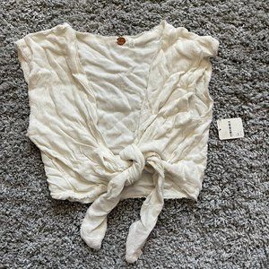 Free People Tie Top